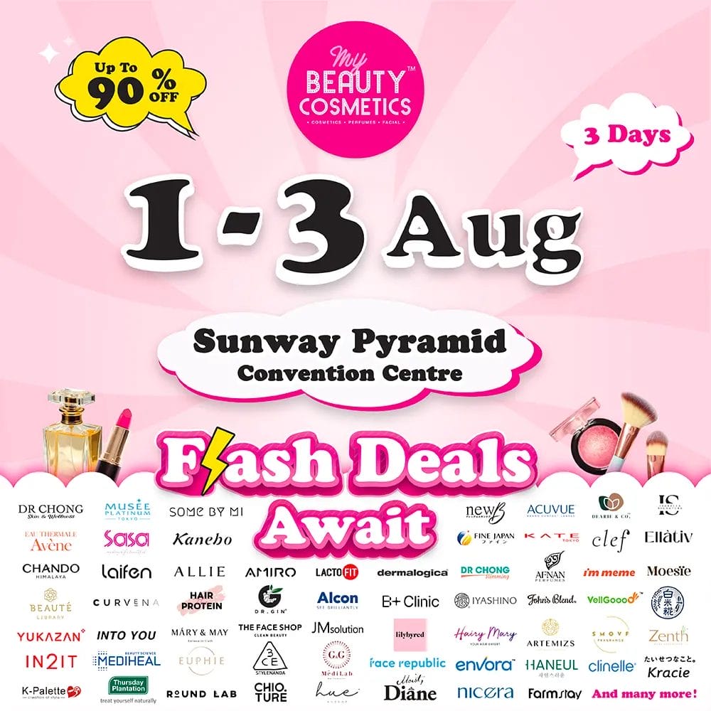 My Beauty Beauty Exhibition From 1to3 Aug At Sunway Pyramid